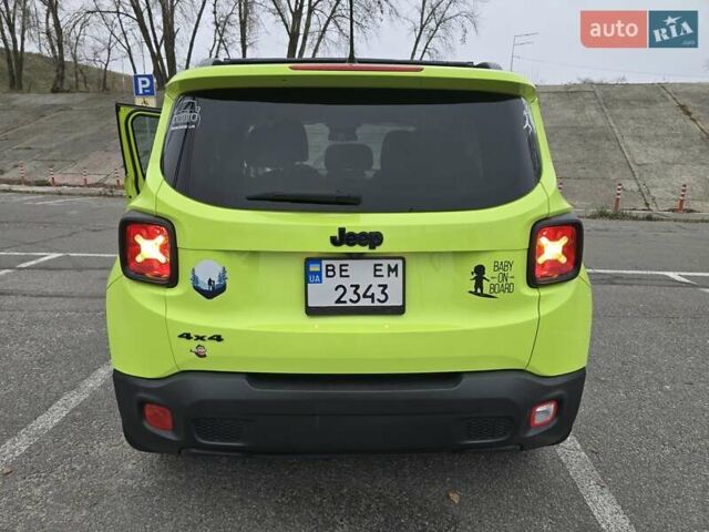 Зеленый Джип Ренегат, объемом двигателя 2.36 л и пробегом 98 тыс. км за 12800 $, фото 6 на Automoto.ua