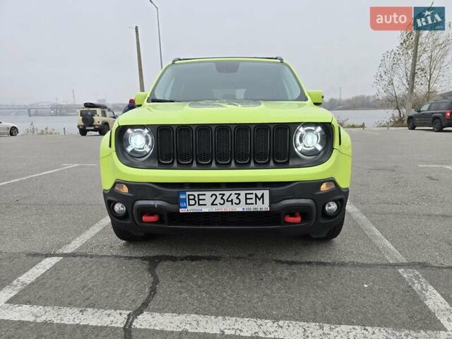 Зеленый Джип Ренегат, объемом двигателя 2.36 л и пробегом 98 тыс. км за 12800 $, фото 1 на Automoto.ua
