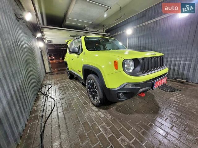 Джип Ренегат 2017 в Львове на Automoto.ua Зеленый Джип Ренегат, объемом двигателя 2.36 л и пробегом 268 тыс. км за 12999 $, фото 8 на Automoto.ua