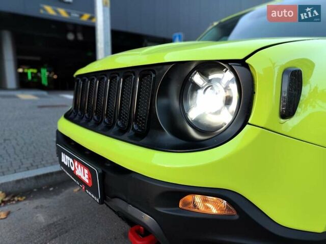 Зеленый Джип Ренегат, объемом двигателя 2.4 л и пробегом 99 тыс. км за 11990 $, фото 1 на Automoto.ua