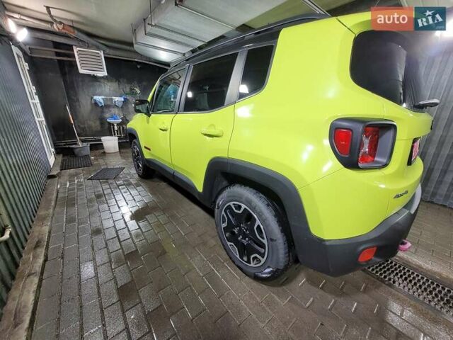 Джип Ренегат 2017 в Львове на Automoto.ua Зеленый Джип Ренегат, объемом двигателя 2.36 л и пробегом 268 тыс. км за 12999 $, фото 6 на Automoto.ua