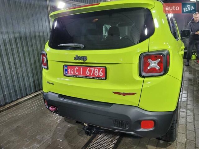 Джип Ренегат 2017 в Львове на Automoto.ua Зеленый Джип Ренегат, объемом двигателя 2.36 л и пробегом 268 тыс. км за 12999 $, фото 13 на Automoto.ua