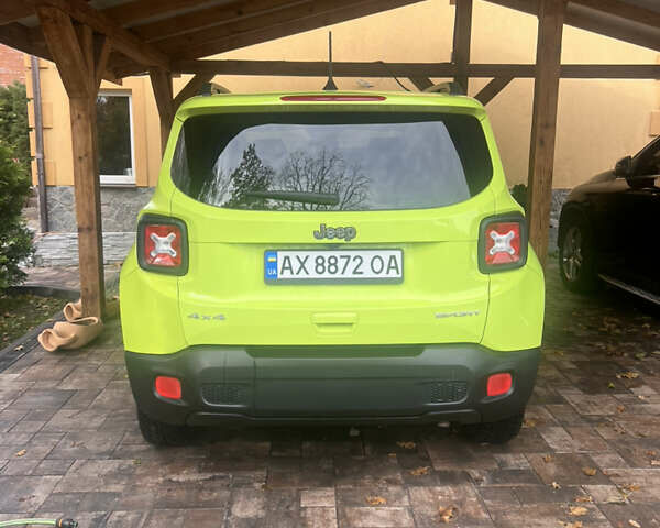 Джип Ренегат 2018 в Люботине на Automoto.ua Зеленый Джип Ренегат, объемом двигателя 2.36 л и пробегом 126 тыс. км за 13000 $, фото 6 на Automoto.ua