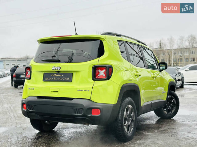 Зеленый Джип Ренегат, объемом двигателя 2.36 л и пробегом 197 тыс. км за 13900 $, фото 1 на Automoto.ua