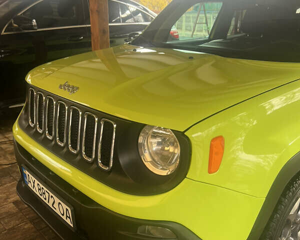 Джип Ренегат 2018 в Люботине на Automoto.ua Зеленый Джип Ренегат, объемом двигателя 2.36 л и пробегом 126 тыс. км за 13000 $, фото 3 на Automoto.ua