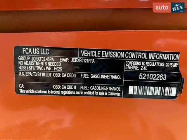 Оранжевый Джип Ренегат, объемом двигателя 2.36 л и пробегом 115 тыс. км за 14500 $, фото 31 на Automoto.ua