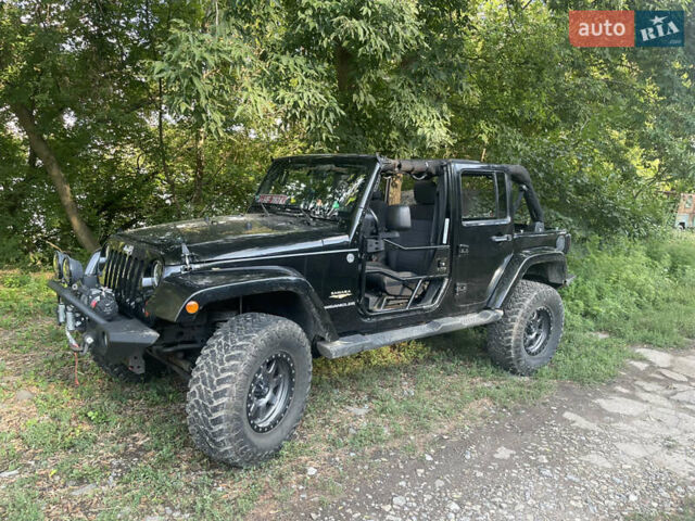 Черный Джип Вранглер, объемом двигателя 3.6 л и пробегом 226 тыс. км за 32000 $, фото 1 на Automoto.ua