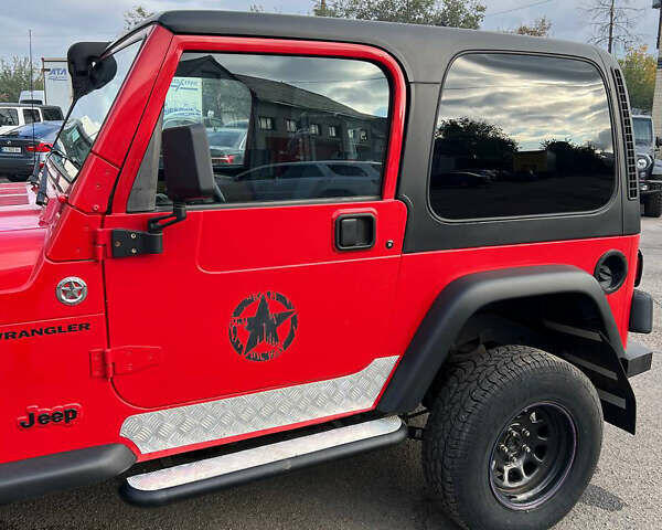 Червоний Джип Wrangler, об'ємом двигуна 2.5 л та пробігом 177 тис. км за 15500 $, фото 5 на Automoto.ua