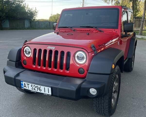 Красный Джип Вранглер, объемом двигателя 2.78 л и пробегом 100 тыс. км за 32999 $, фото 1 на Automoto.ua