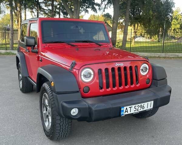 Красный Джип Вранглер, объемом двигателя 2.78 л и пробегом 100 тыс. км за 32999 $, фото 2 на Automoto.ua