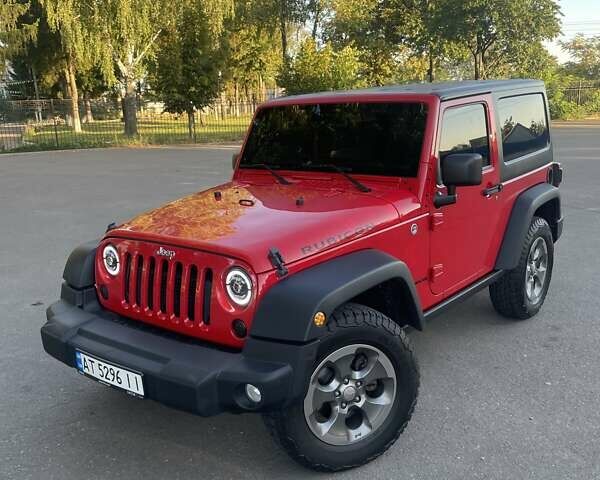 Красный Джип Вранглер, объемом двигателя 2.78 л и пробегом 100 тыс. км за 32999 $, фото 3 на Automoto.ua