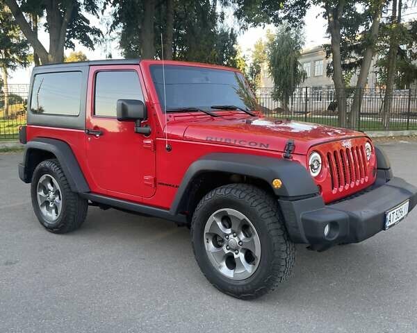 Красный Джип Вранглер, объемом двигателя 2.78 л и пробегом 100 тыс. км за 32999 $, фото 4 на Automoto.ua