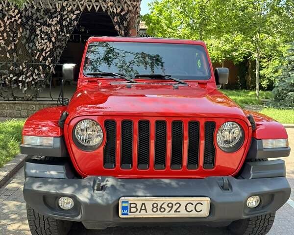 Червоний Джип Wrangler, об'ємом двигуна 3.6 л та пробігом 68 тис. км за 40000 $, фото 1 на Automoto.ua