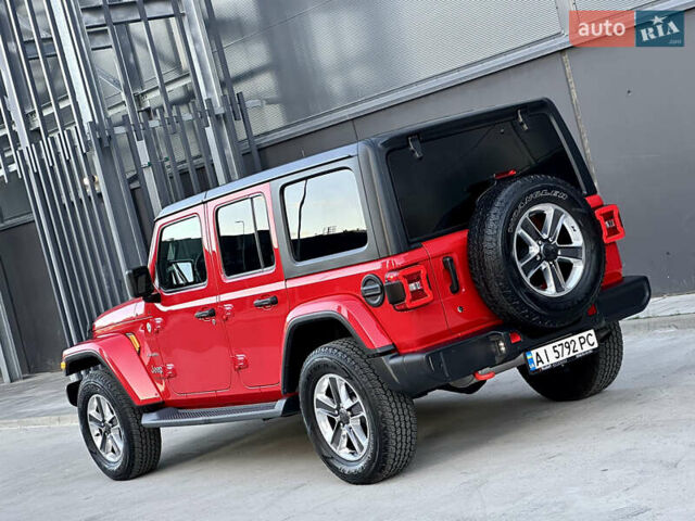 Джип Вранглер 2019 в Киеве на Automoto.ua Красный Джип Вранглер, объемом двигателя 2 л и пробегом 53 тыс. км за 36500 $, фото 2 на Automoto.ua