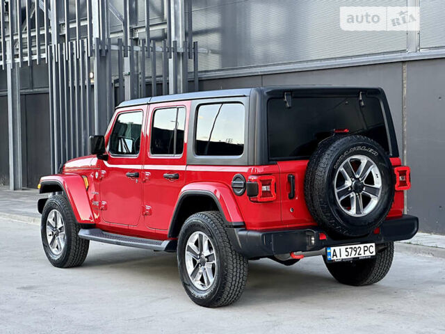 Джип Вранглер 2019 в Киеве на Automoto.ua Красный Джип Вранглер, объемом двигателя 2 л и пробегом 53 тыс. км за 36500 $, фото 3 на Automoto.ua