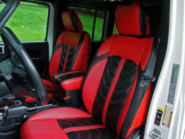 Красный Джип Вранглер, объемом двигателя 2 л и пробегом 57 тыс. км за 11000 $, фото 13 на Automoto.ua