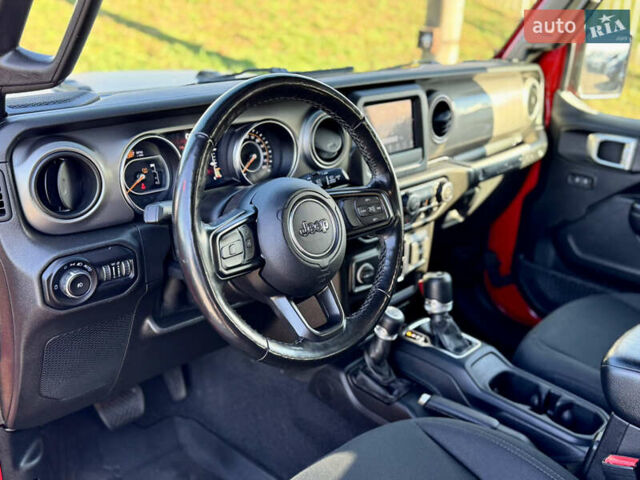 Красный Джип Вранглер, объемом двигателя 2 л и пробегом 72 тыс. км за 36000 $, фото 22 на Automoto.ua