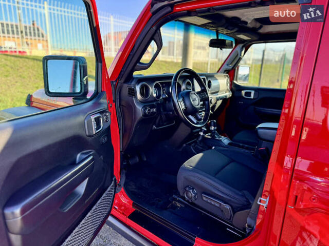 Красный Джип Вранглер, объемом двигателя 2 л и пробегом 72 тыс. км за 36000 $, фото 16 на Automoto.ua