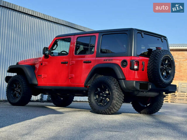 Красный Джип Вранглер, объемом двигателя 2 л и пробегом 72 тыс. км за 36000 $, фото 15 на Automoto.ua