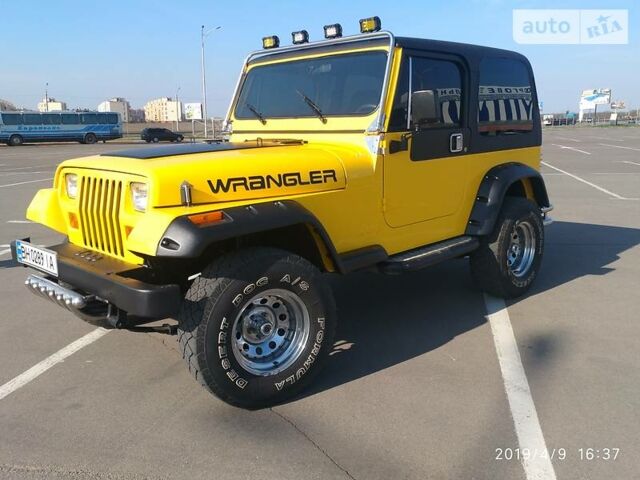 Жовтий Джип Wrangler, об'ємом двигуна 2.5 л та пробігом 180 тис. км за 14800 $, фото 13 на Automoto.ua