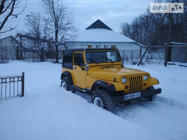 Жовтий Джип Wrangler, об'ємом двигуна 2.5 л та пробігом 180 тис. км за 14800 $, фото 36 на Automoto.ua