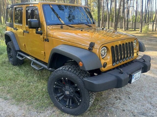 Жовтий Джип Wrangler, об'ємом двигуна 3.6 л та пробігом 157 тис. км за 23000 $, фото 1 на Automoto.ua