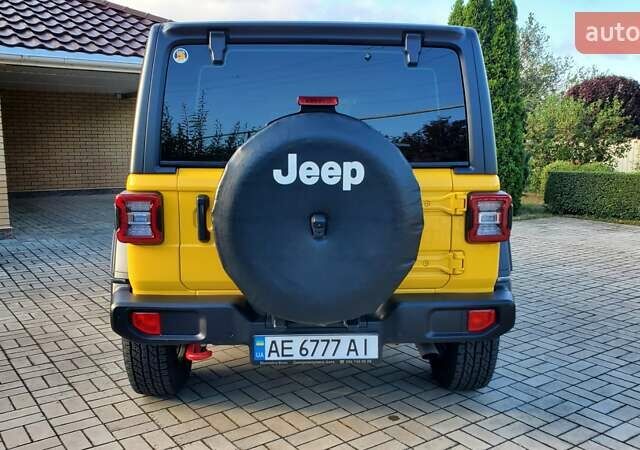 Жовтий Джип Wrangler, об'ємом двигуна 2 л та пробігом 10 тис. км за 60000 $, фото 5 на Automoto.ua