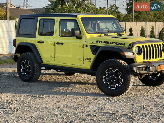 Жовтий Джип Wrangler, об'ємом двигуна 3 л та пробігом 22 тис. км за 53000 $, фото 1 на Automoto.ua