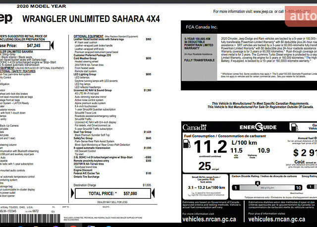 Серый Джип Вранглер, объемом двигателя 2 л и пробегом 89 тыс. км за 33000 $, фото 22 на Automoto.ua