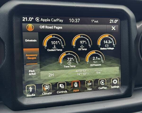 Серый Джип Вранглер, объемом двигателя 3.6 л и пробегом 54 тыс. км за 38500 $, фото 41 на Automoto.ua