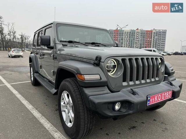 Серый Джип Вранглер, объемом двигателя 3.6 л и пробегом 54 тыс. км за 38500 $, фото 1 на Automoto.ua