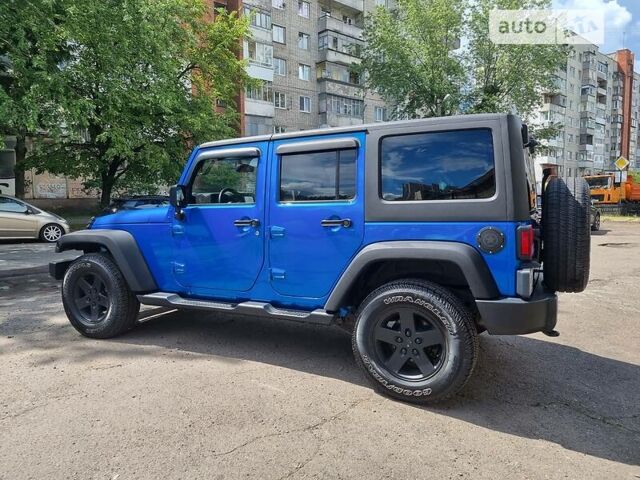 Синій Джип Wrangler, об'ємом двигуна 3.6 л та пробігом 45 тис. км за 23900 $, фото 1 на Automoto.ua