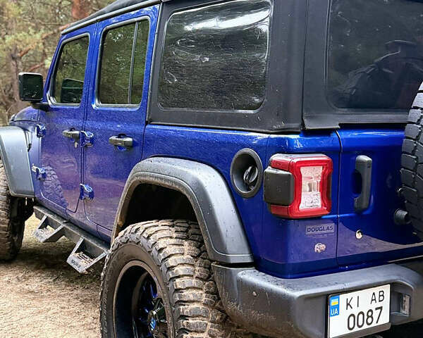 Синий Джип Вранглер, объемом двигателя 3.6 л и пробегом 85 тыс. км за 55555 $, фото 9 на Automoto.ua