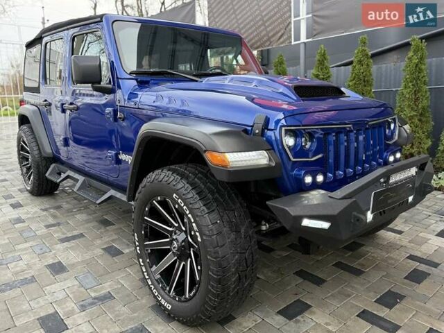 Синий Джип Вранглер, объемом двигателя 2 л и пробегом 45 тыс. км за 33500 $, фото 6 на Automoto.ua