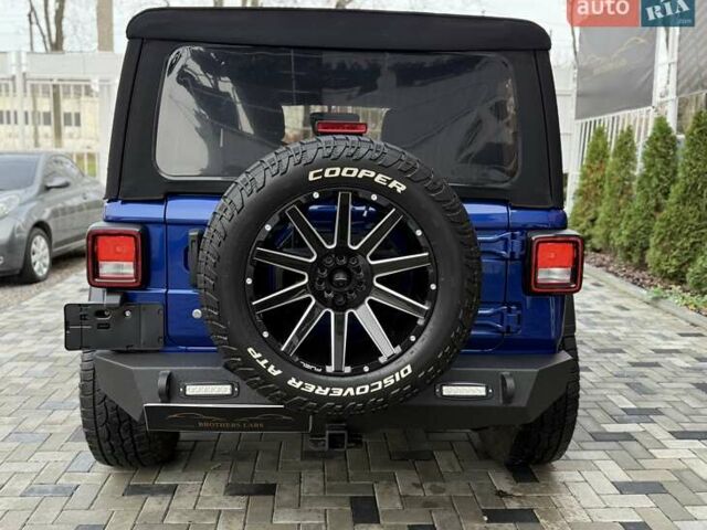 Синий Джип Вранглер, объемом двигателя 2 л и пробегом 45 тыс. км за 33500 $, фото 3 на Automoto.ua