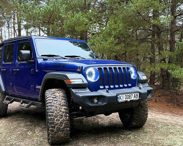 Синий Джип Вранглер, объемом двигателя 3.6 л и пробегом 85 тыс. км за 55555 $, фото 2 на Automoto.ua