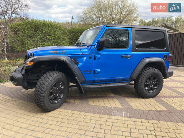 Синій Джип Wrangler, об'ємом двигуна 2 л та пробігом 27 тис. км за 40000 $, фото 3 на Automoto.ua