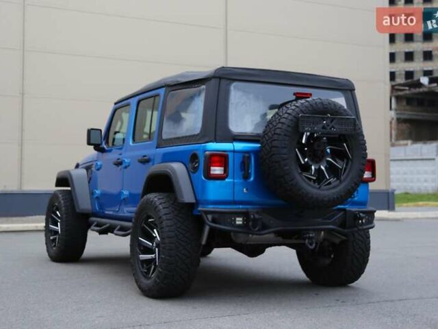 Синий Джип Вранглер, объемом двигателя 2 л и пробегом 30 тыс. км за 32000 $, фото 3 на Automoto.ua