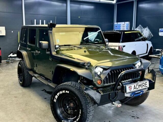 Зеленый Джип Вранглер, объемом двигателя 2.8 л и пробегом 148 тыс. км за 22000 $, фото 4 на Automoto.ua