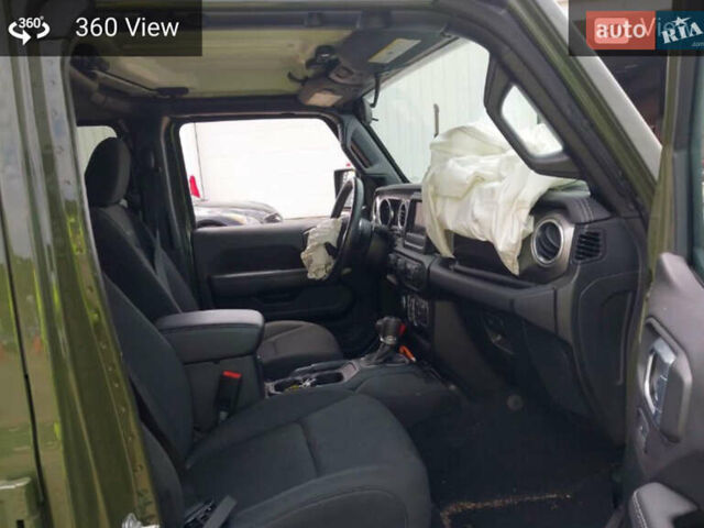 Зеленый Джип Вранглер, объемом двигателя 2 л и пробегом 57 тыс. км за 25500 $, фото 10 на Automoto.ua