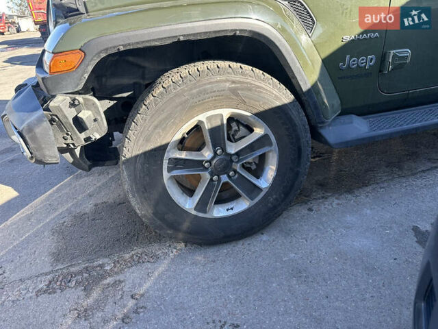Зеленый Джип Вранглер, объемом двигателя 2 л и пробегом 57 тыс. км за 25500 $, фото 3 на Automoto.ua