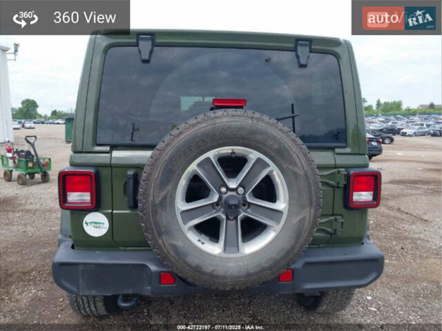 Зеленый Джип Вранглер, объемом двигателя 2 л и пробегом 57 тыс. км за 25500 $, фото 4 на Automoto.ua