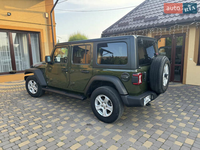 Зеленый Джип Вранглер, объемом двигателя 2 л и пробегом 50 тыс. км за 39999 $, фото 16 на Automoto.ua