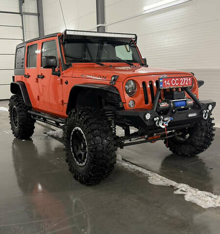 Оранжевый Джип Вранглер, объемом двигателя 3.6 л и пробегом 165 тыс. км за 26900 $, фото 2 на Automoto.ua