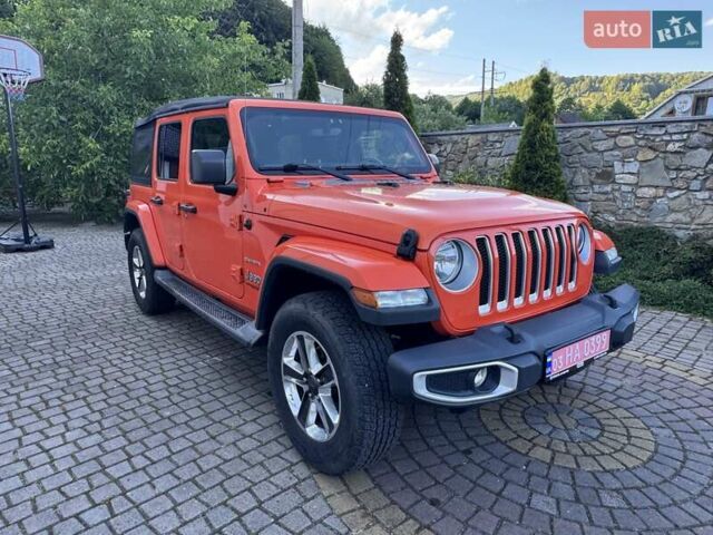 Джип Wrangler 2018 у Івано-Франківську на Automoto.ua Помаранчевий Джип Wrangler, об'ємом двигуна 3.6 л та пробігом 124 тис. км за 26500 $, фото 1 на Automoto.ua