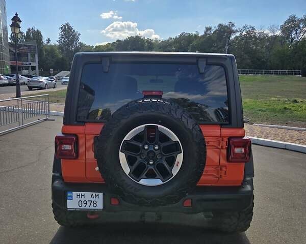 Помаранчевий Джип Wrangler, об'ємом двигуна 2 л та пробігом 69 тис. км за 40000 $, фото 12 на Automoto.ua