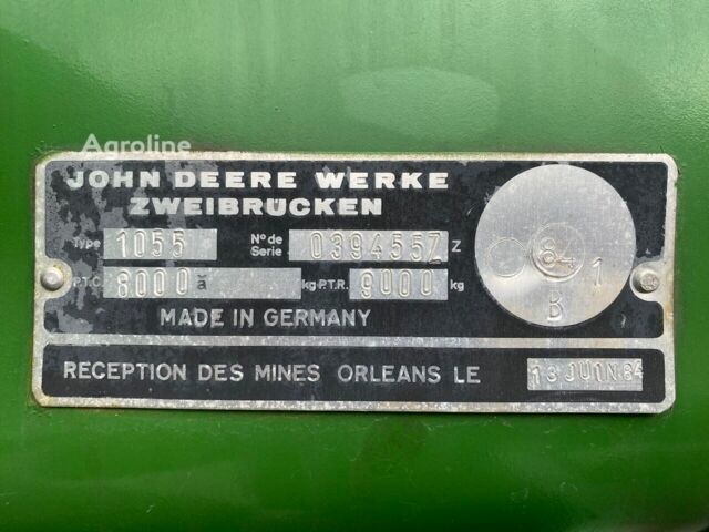 Зелений Джон Дір 1055, об'ємом двигуна 0 л та пробігом 0 тис. км за 33182 $, фото 32 на Automoto.ua