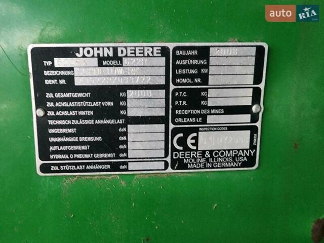 Зелений Джон Дір 1210G, об'ємом двигуна 9.1 л та пробігом 67 тис. км за 80000 $, фото 8 на Automoto.ua