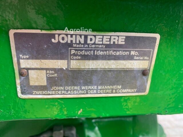 Зелений Джон Дір 3050, об'ємом двигуна 0 л та пробігом 0 тис. км за 30271 $, фото 18 на Automoto.ua