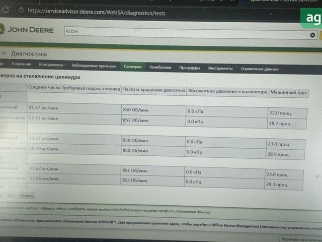 Джон Дір 6125M, об'ємом двигуна 0 л та пробігом 0 тис. км за 67842 $, фото 12 на Automoto.ua